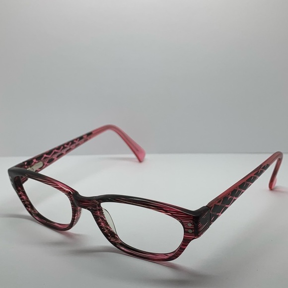 Lawrence Eyewear RDF120 Red Oval Sunglasses Frames - Picture 3 of 7